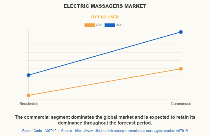 Electric Massagers Market by End User