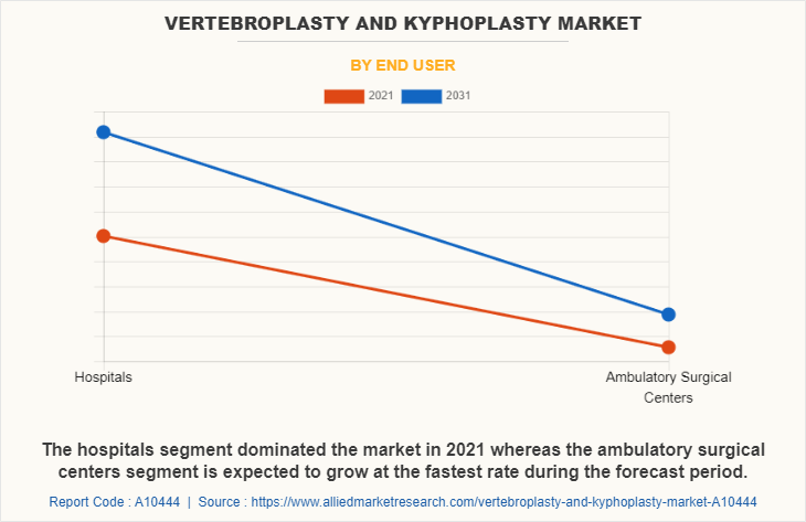 Vertebroplasty and Kyphoplasty Market by End User