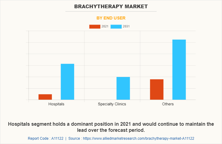 Brachytherapy Market by End User