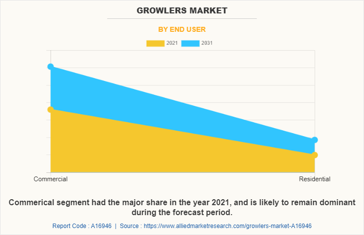 Growlers Market by End User
