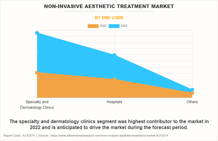 Non-invasive Aesthetic Treatment Market by End User
