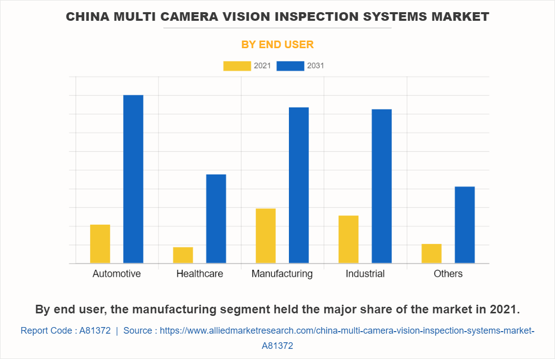 China Multi Camera Vision Inspection Systems Market by End User