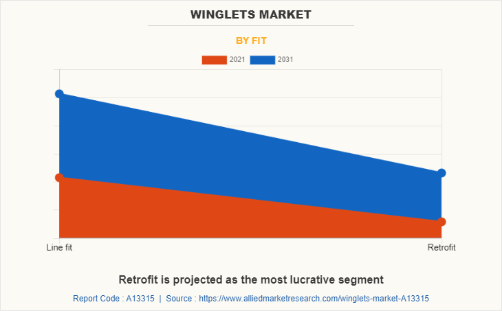 Winglets Market by Fit