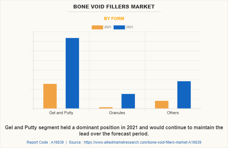 Bone Void Fillers Market by Form