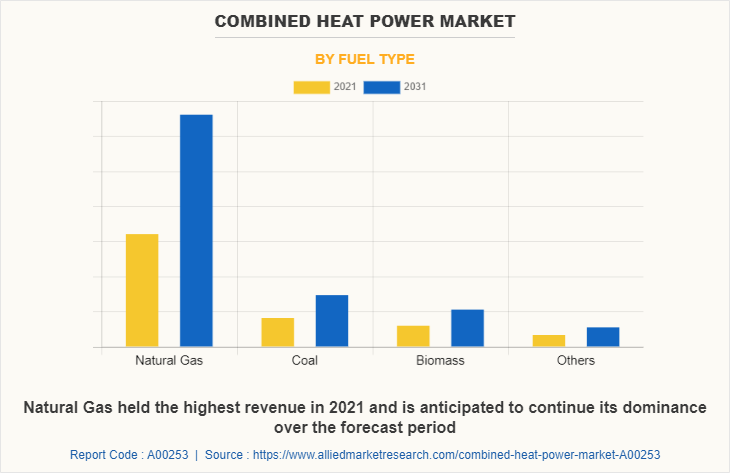 Combined Heat Power Market by Fuel Type