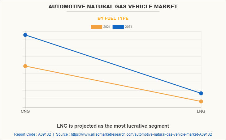 Automotive Natural Gas Vehicle Market by Fuel Type