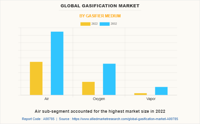 Gasification Market by Gasifier Medium