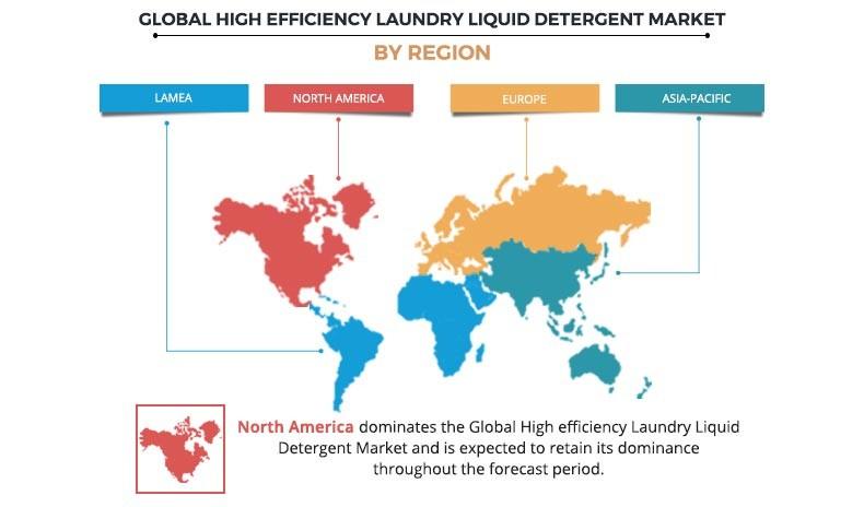 High-efficiency Laundry Liquid Detergent Market Market by Region