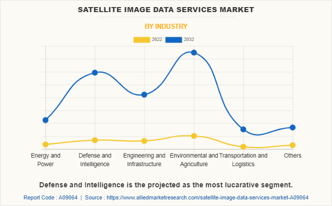 Satellite Image Data Services Market by Industry