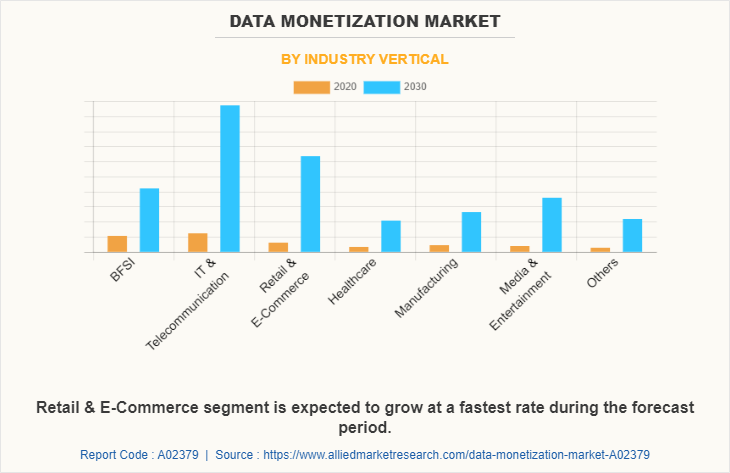 Data Monetization Market by Industry Vertical