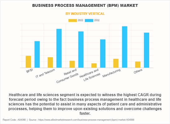 Business Process Management (BPM) Market by Industry Vertical