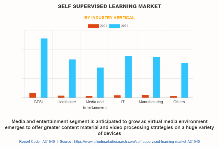 Self Supervised Learning Market by Industry Vertical