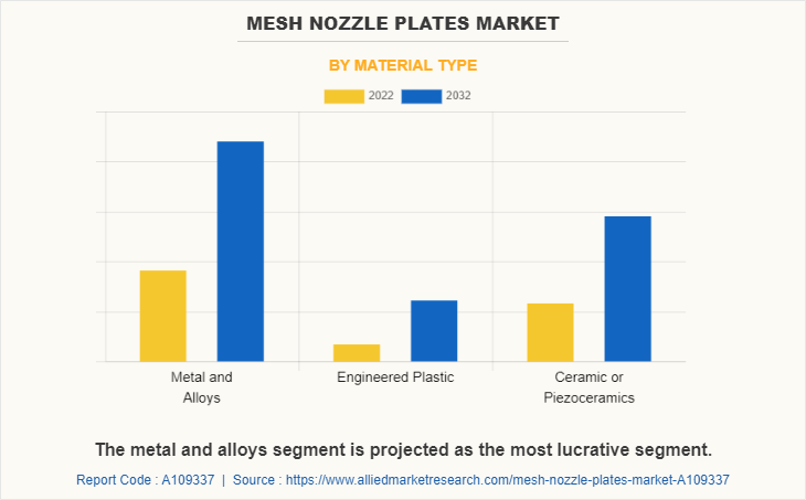 Mesh Nozzle Plates Market by Material Type