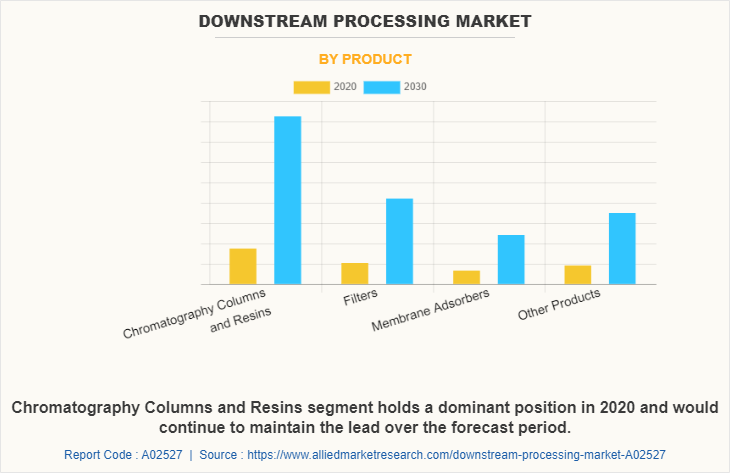 Downstream Processing Market by Product