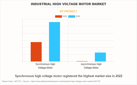 Industrial High Voltage Motor Market by Product