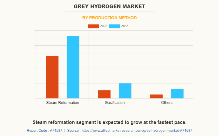 Grey Hydrogen Market by Production Method