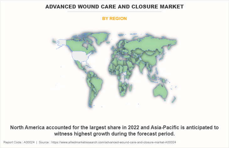 Advanced Wound Care and Closure Market by Region