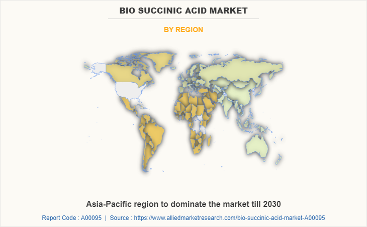 Bio Succinic Acid Market by Region