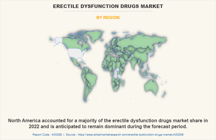 Erectile Dysfunction Drugs Market by Region