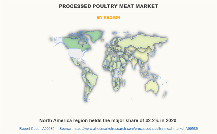 Processed Poultry Meat Market by Region