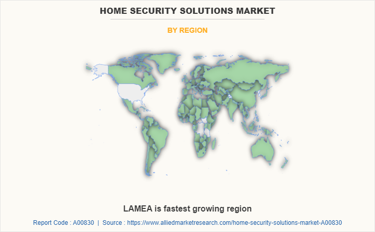 Home Security Solutions Market by Region