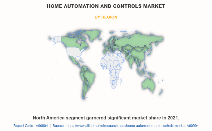 Home Automation and Controls Market by Region
