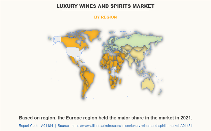 Luxury Wines and Spirits Market by Region