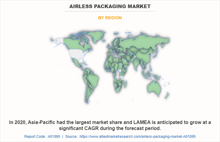 Airless Packaging Market by Region
