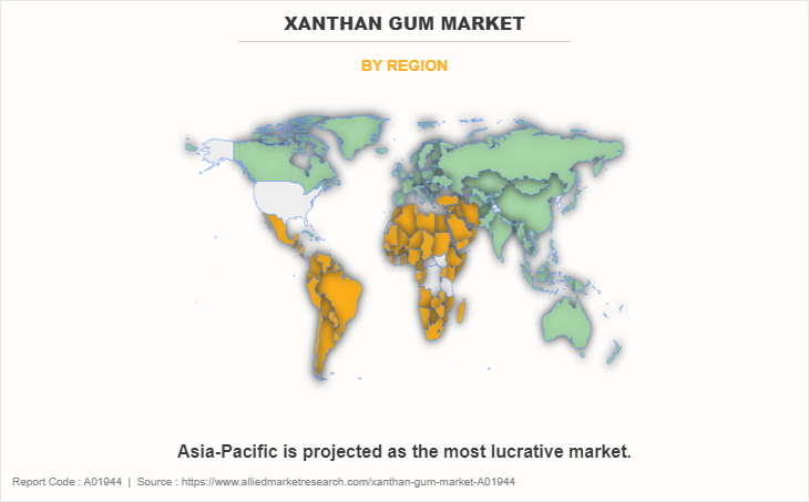 Xanthan Gum Market by Region