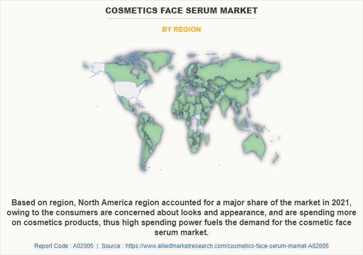 Cosmetics Face Serum Market by Region