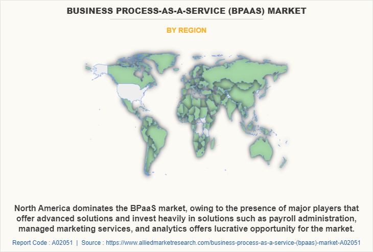 Business Process-as-a-Service (BPaaS) Market by Region
