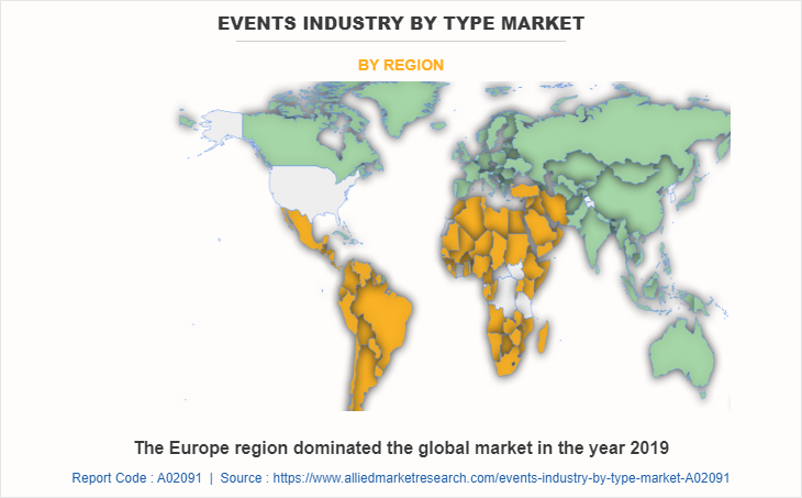 Events Industry Market by Region