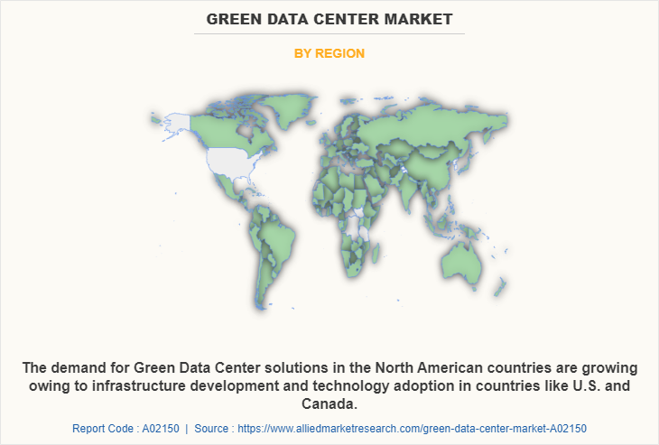 Green Data Center Market by Region