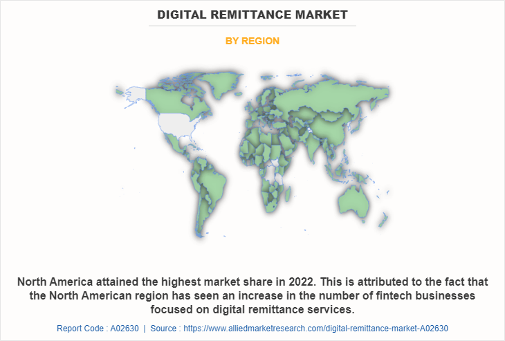 Digital Remittance Market by Region