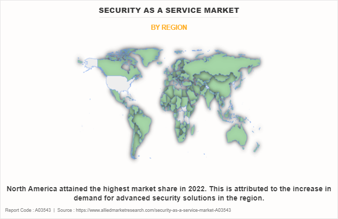 Security as a Service Market by Region