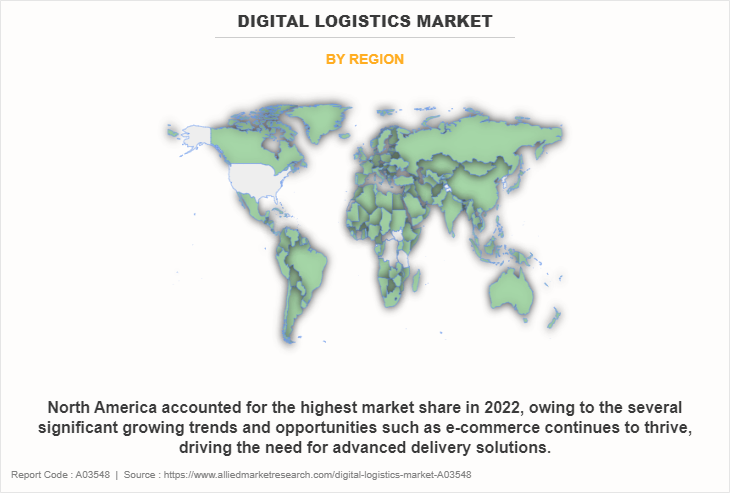Digital Logistics Market by Region