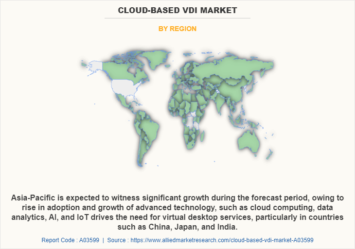Cloud-based VDI Market by Region