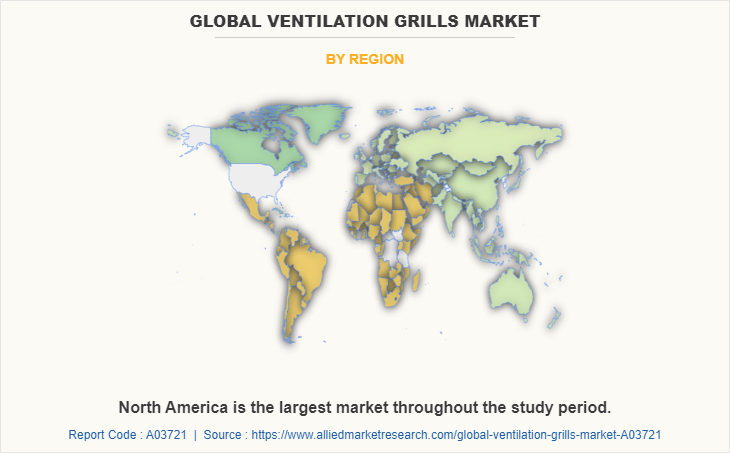 Global Ventilation Grills Market by Region