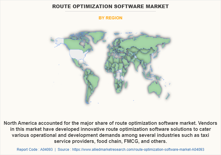 Route Optimization Software Market by Region