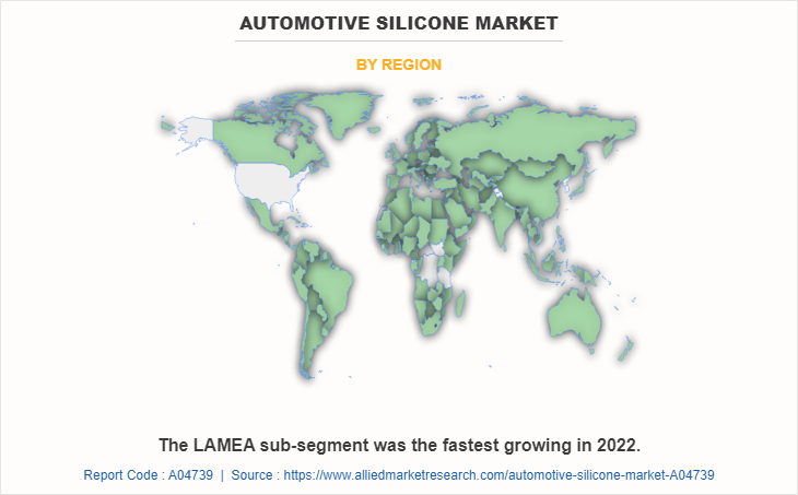 Automotive Silicone Market by Region