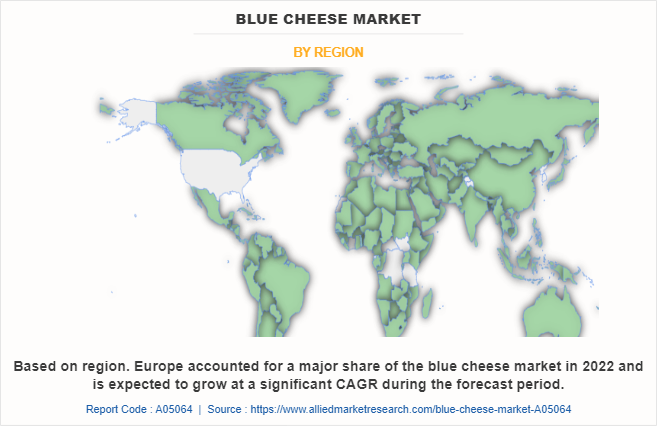Blue Cheese Market by Region
