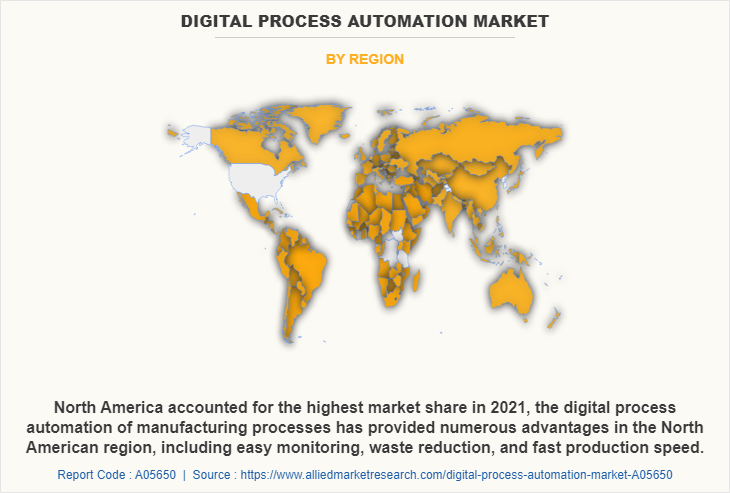Digital Process Automation Market by Region