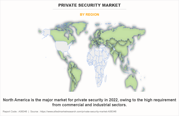 Private Security Market by Region