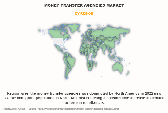 Money Transfer Agencies Market by Region