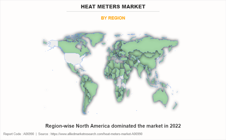 Heat Meters Market by Region