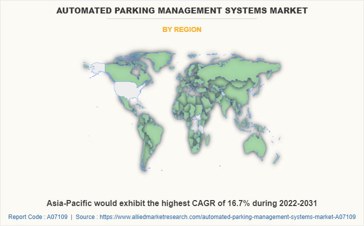 Automated Parking Management Systems Market by Region