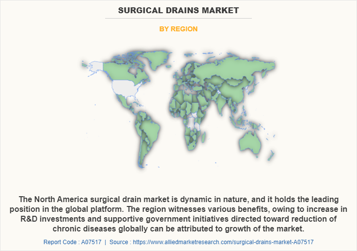 Surgical Drains Market by Region