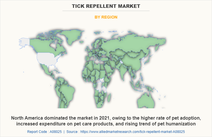 Tick Repellent Market by Region