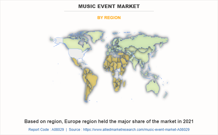 Music Event Market by Region