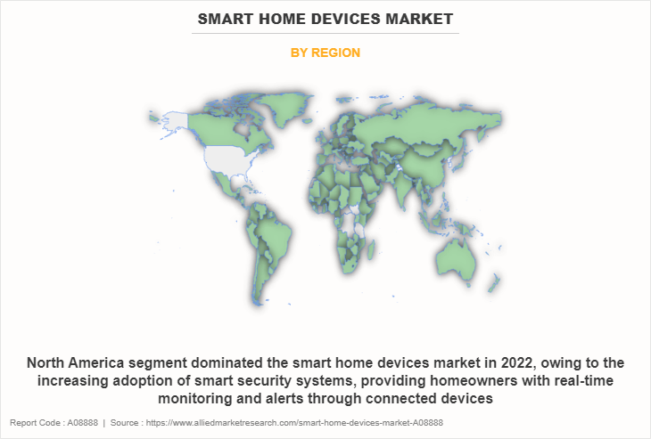 Smart Home Devices Market by Region
